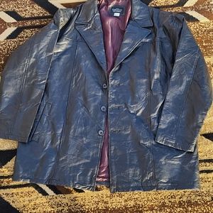 Mens leather jacket